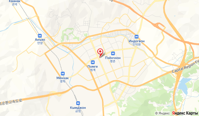 한국 지도 이미지