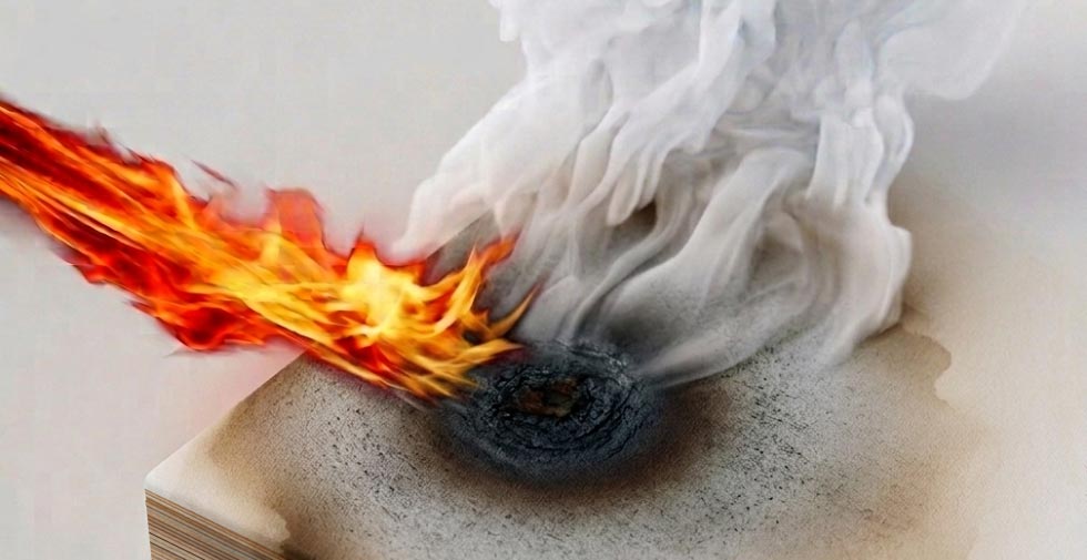 FlamEL Akusta 난연 프로세스 이미지